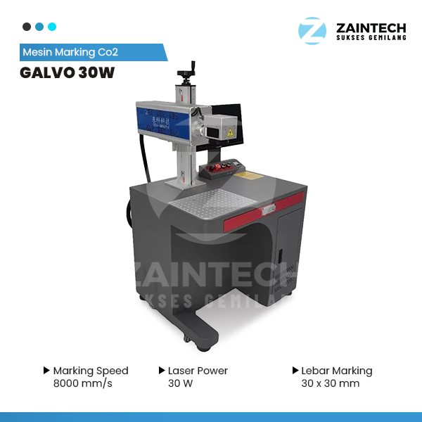 Mesin Laser Marking Galvo CO2 30W